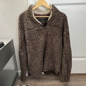 True Grit Sherpa Pullover - Small
